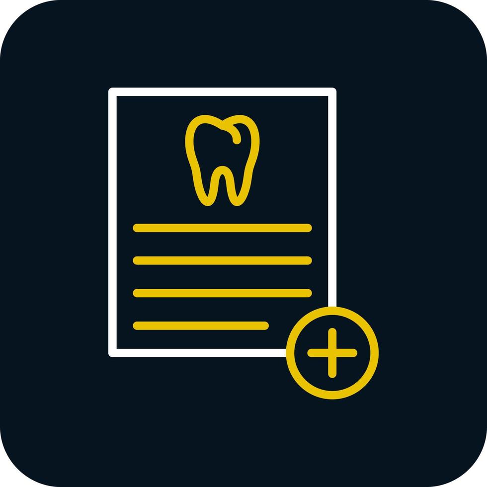 Medical Report Vector Icon Design