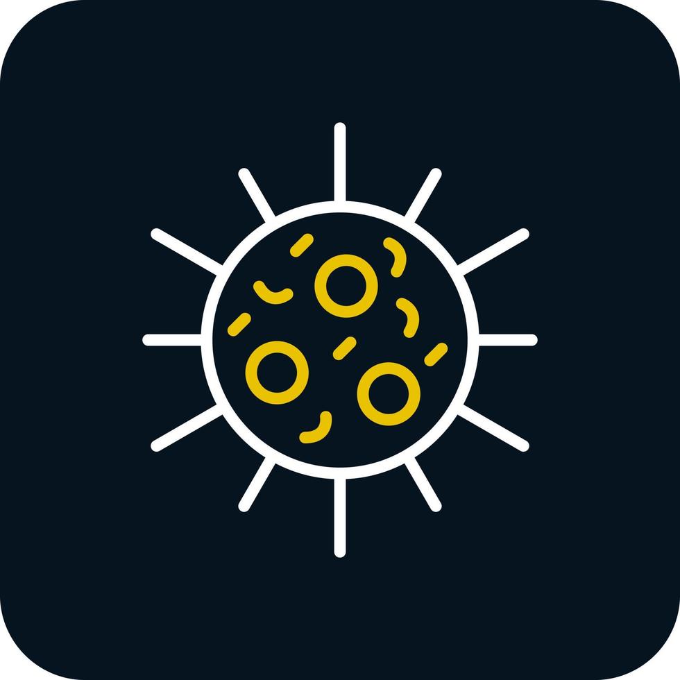 Bacteria Vector Icon Design