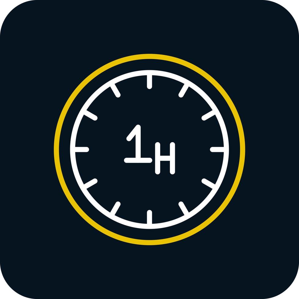 Hour Vector Icon Design