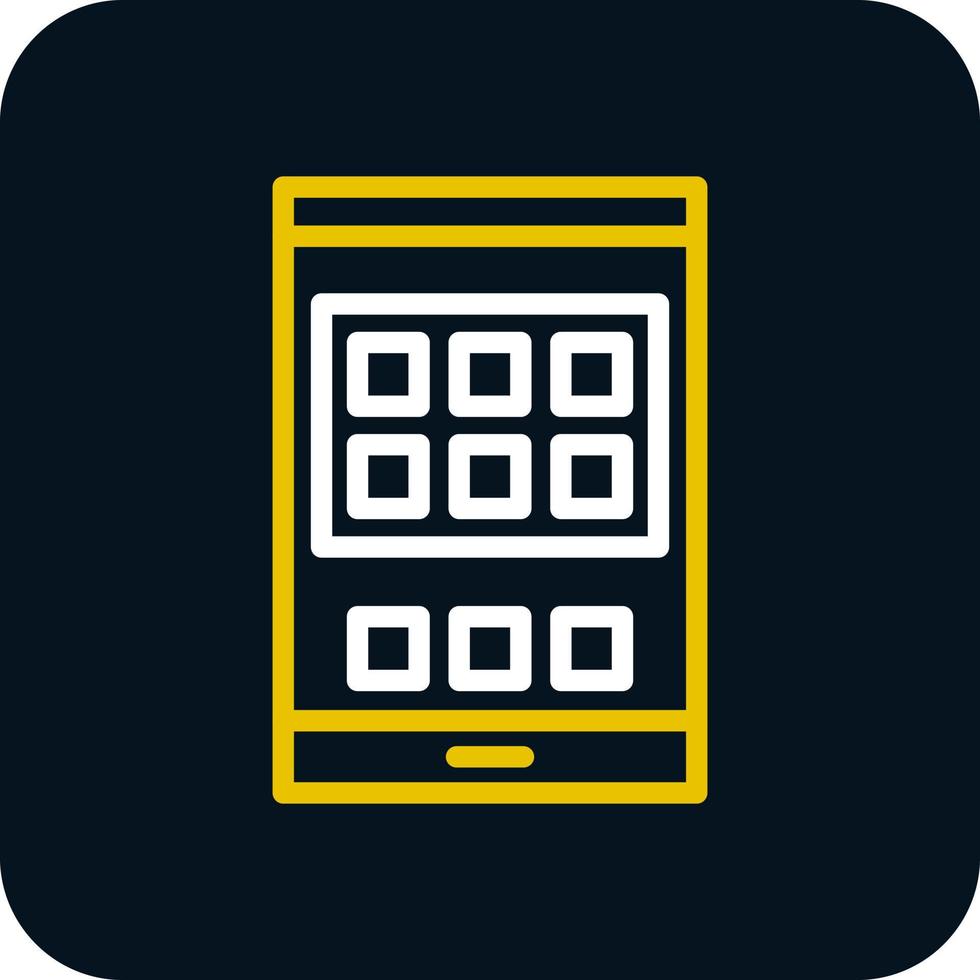 Mobile Vector Icon Design