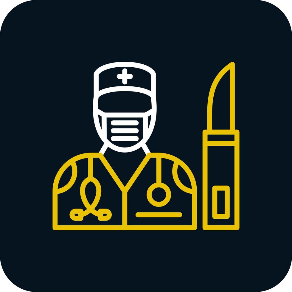 Surgeon Vector Icon Design