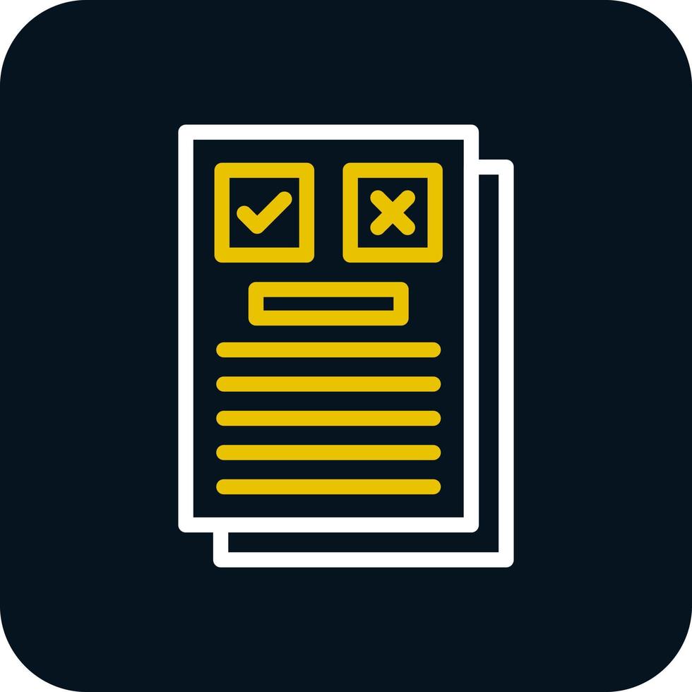 Rules Vector Icon Design