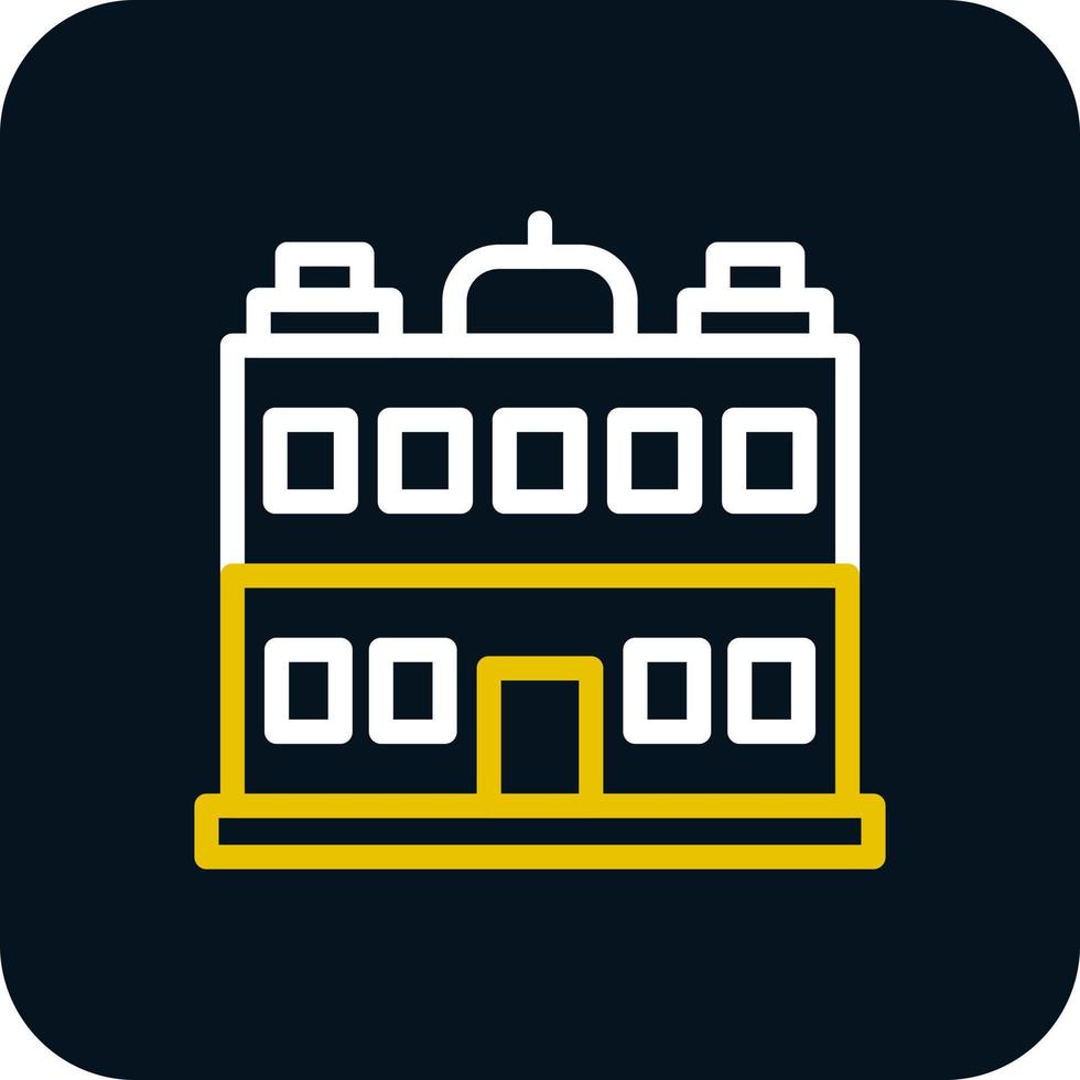 Mansion Vector Icon Design