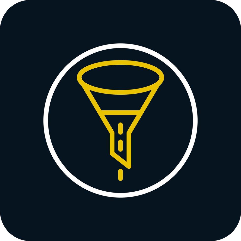 Funnel Vector Icon Design