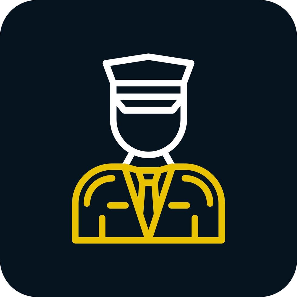 Pilot Vector Icon Design