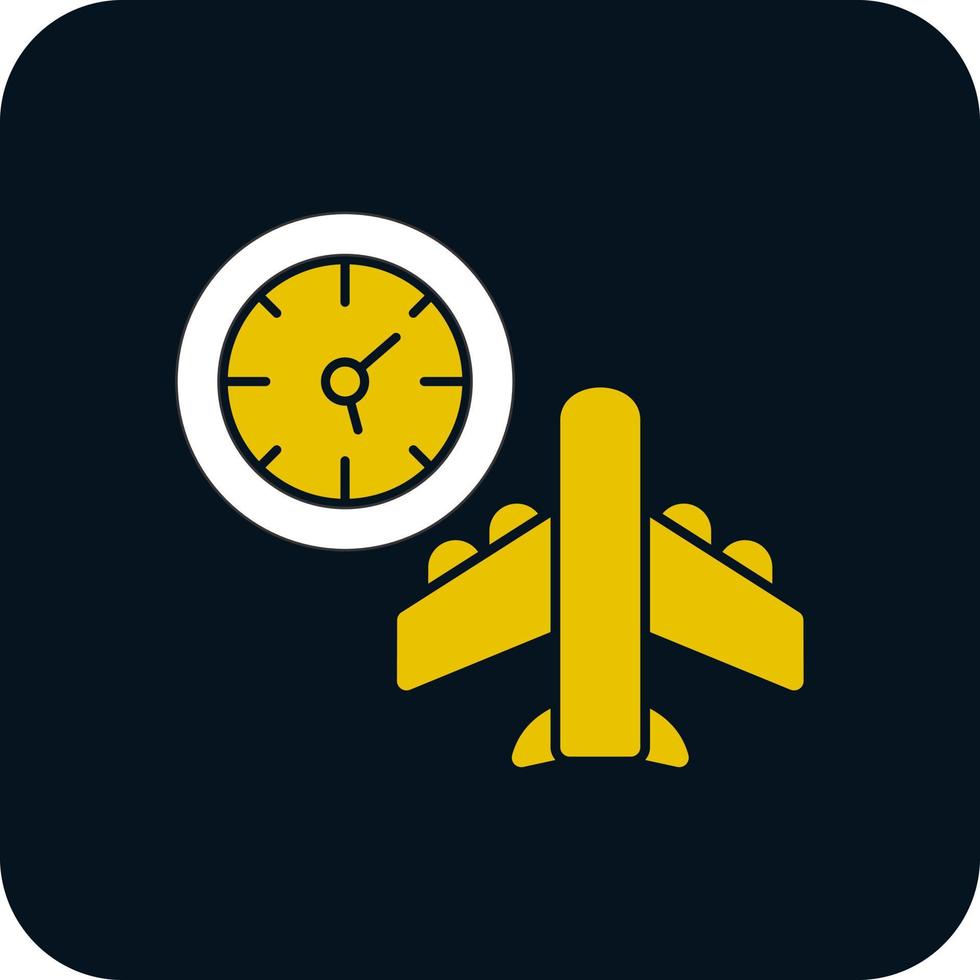 Jet Lag Vector Icon Design