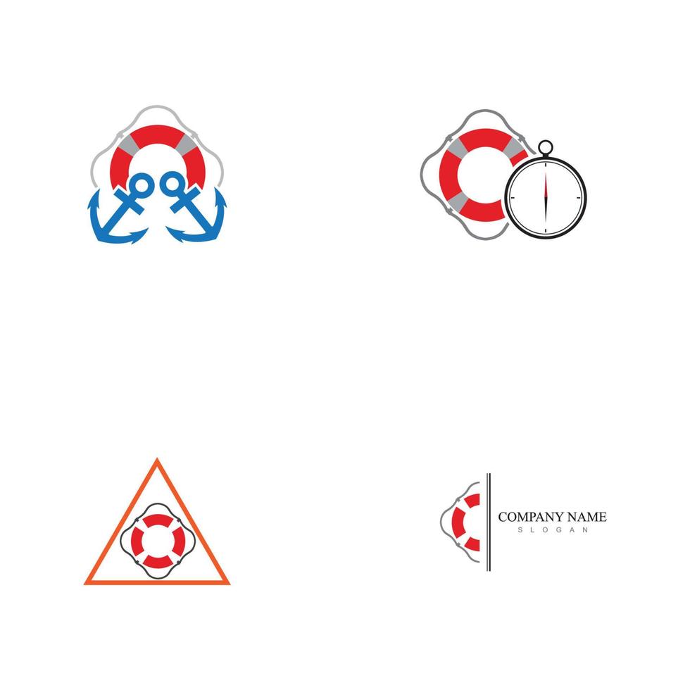 Lifebuoy Logo Symbol vector