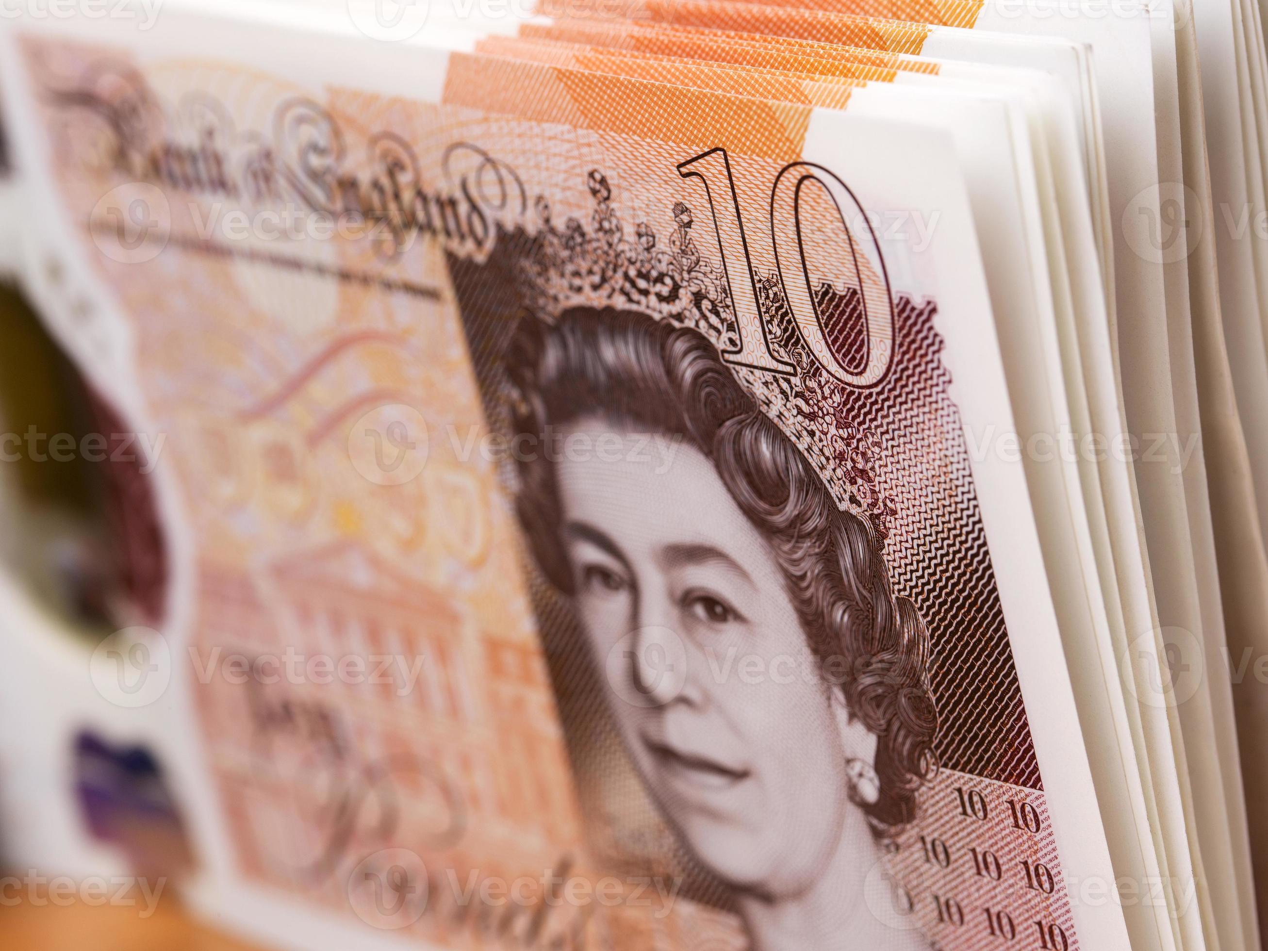 English money Pounds a business background 20807176 Stock Photo at