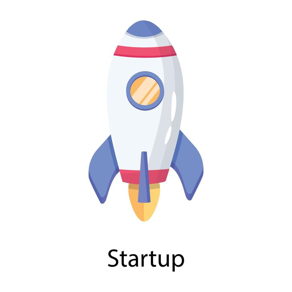 Trendy Startup Concepts vector