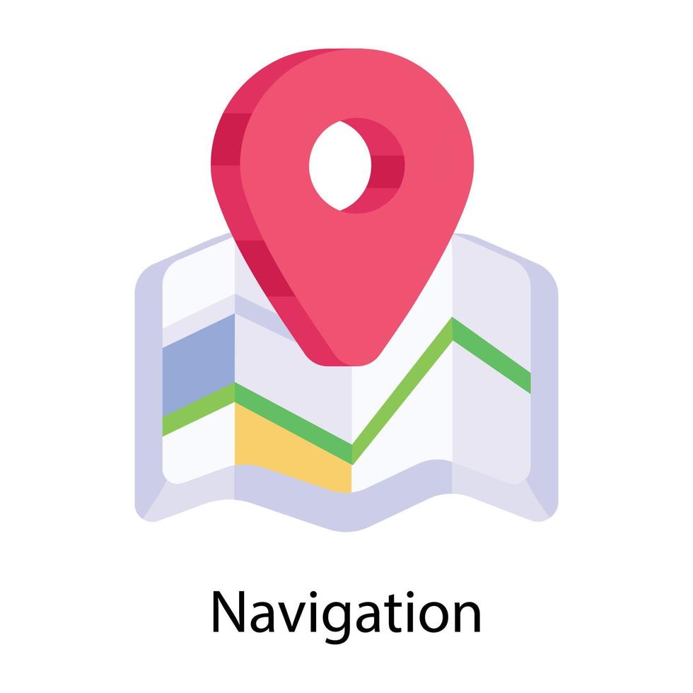 Trendy Navigation Concepts vector