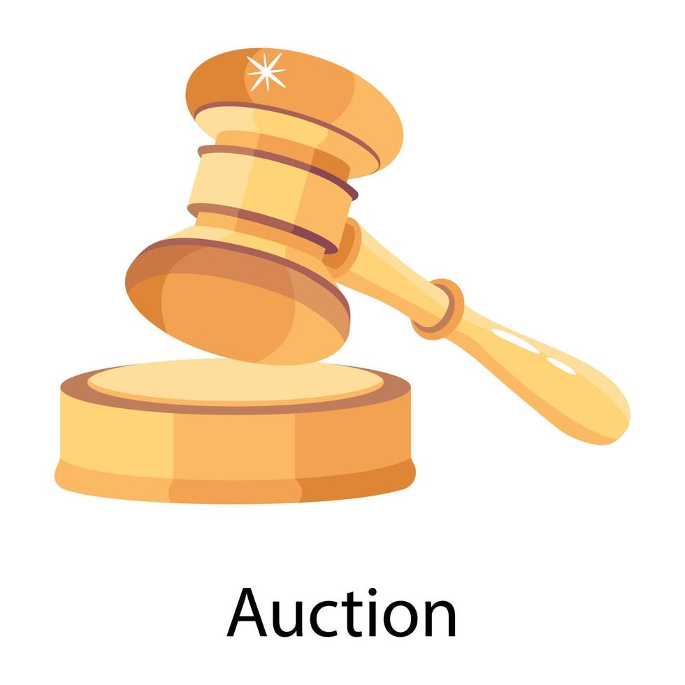 Trendy Auction Concepts 20807941 Vector Art at Vecteezy