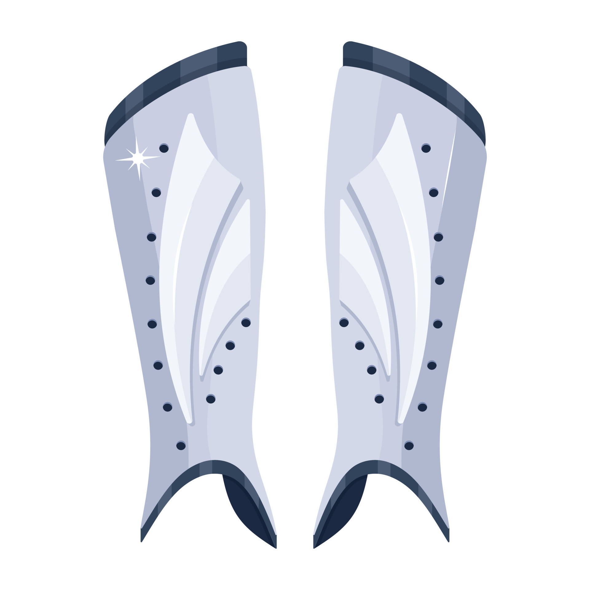 Trendy Shin Guards 20808062 Vector Art at Vecteezy