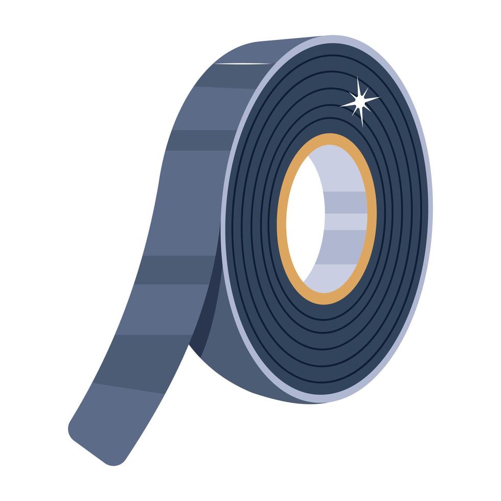 Trendy Tape Roll vector