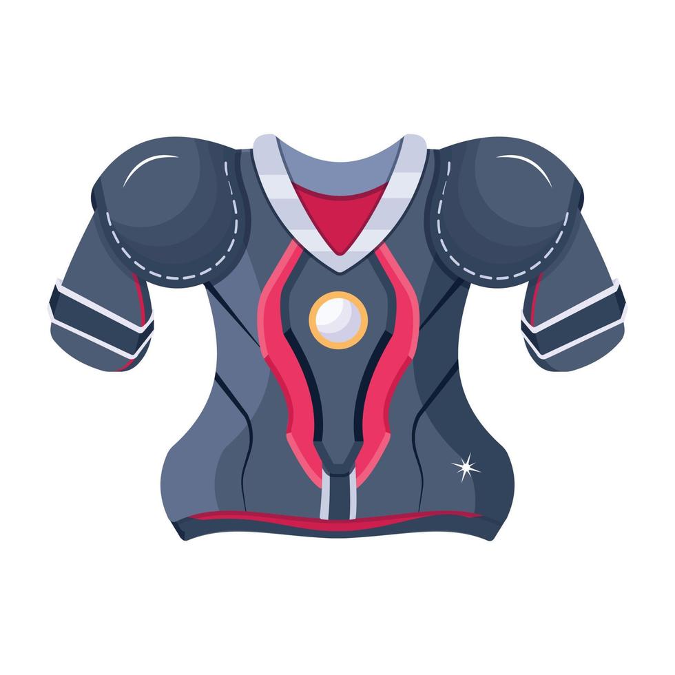 Trendy Shoulder Pad vector