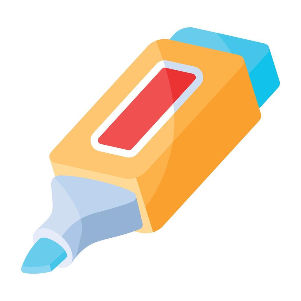 Trendy Highlighter Concepts vector