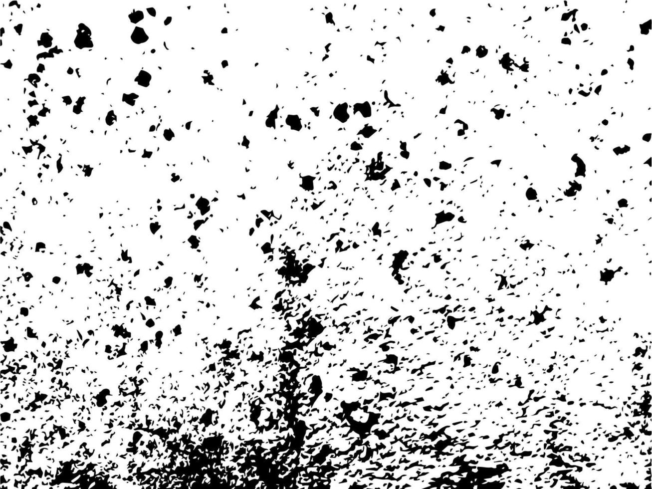 Grunge background black and white. Texture of chips, vector