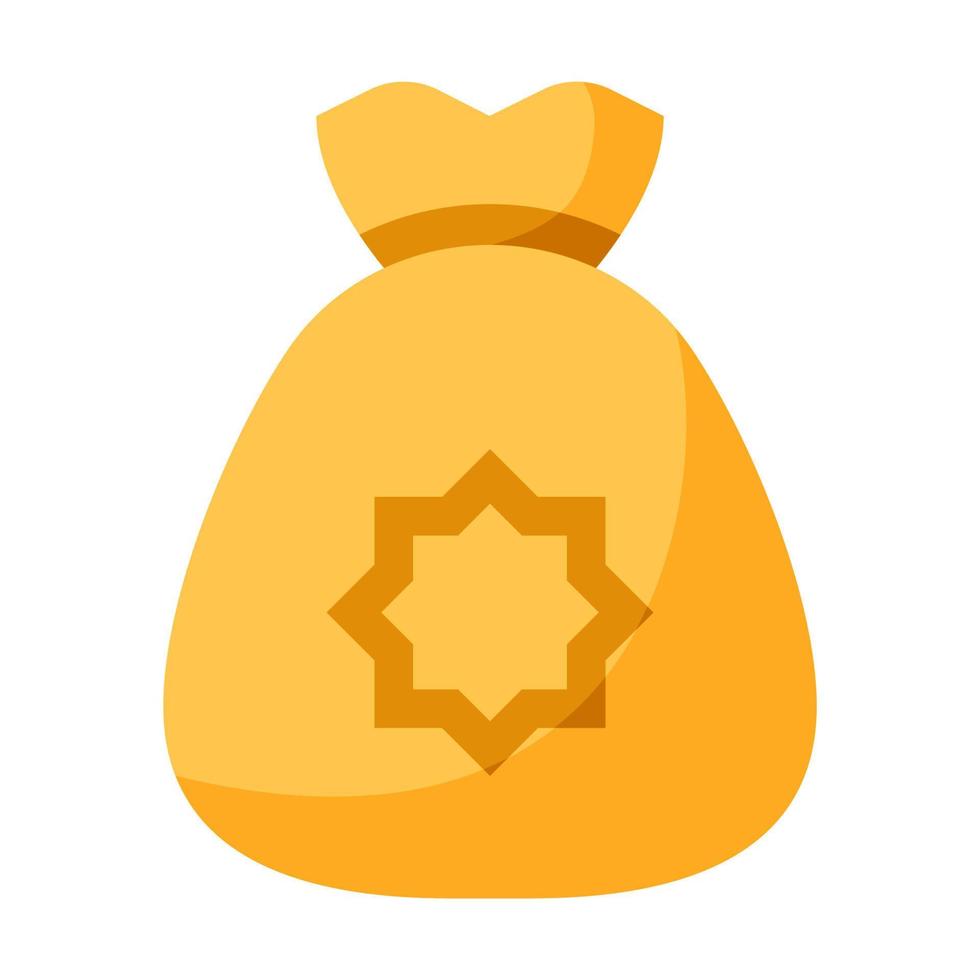 Donate in flat style isolated vector