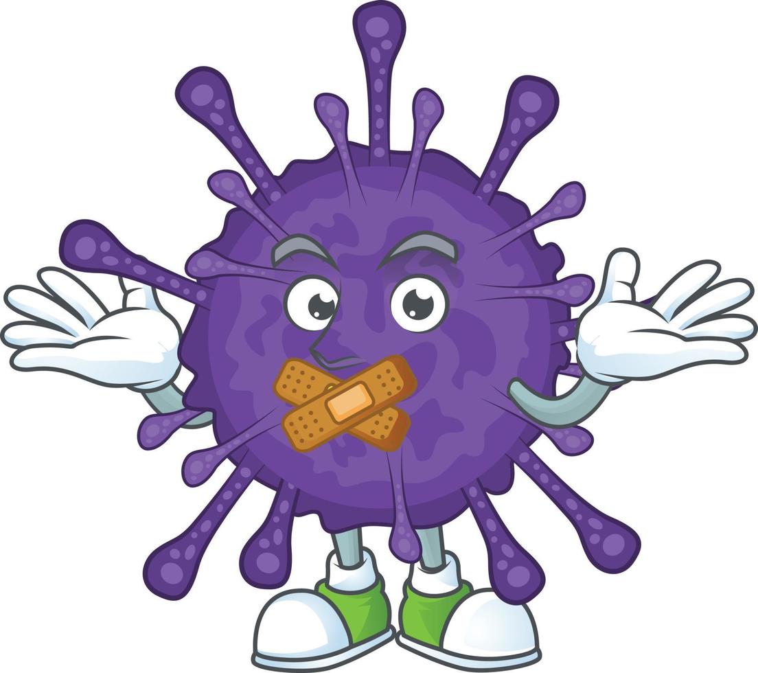 A cartoon character of coronavirinae vector
