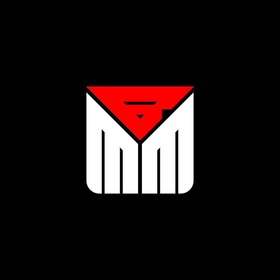 diseño creativo del logotipo de la letra bmm con gráfico vectorial, logotipo simple y moderno de bmm. vector
