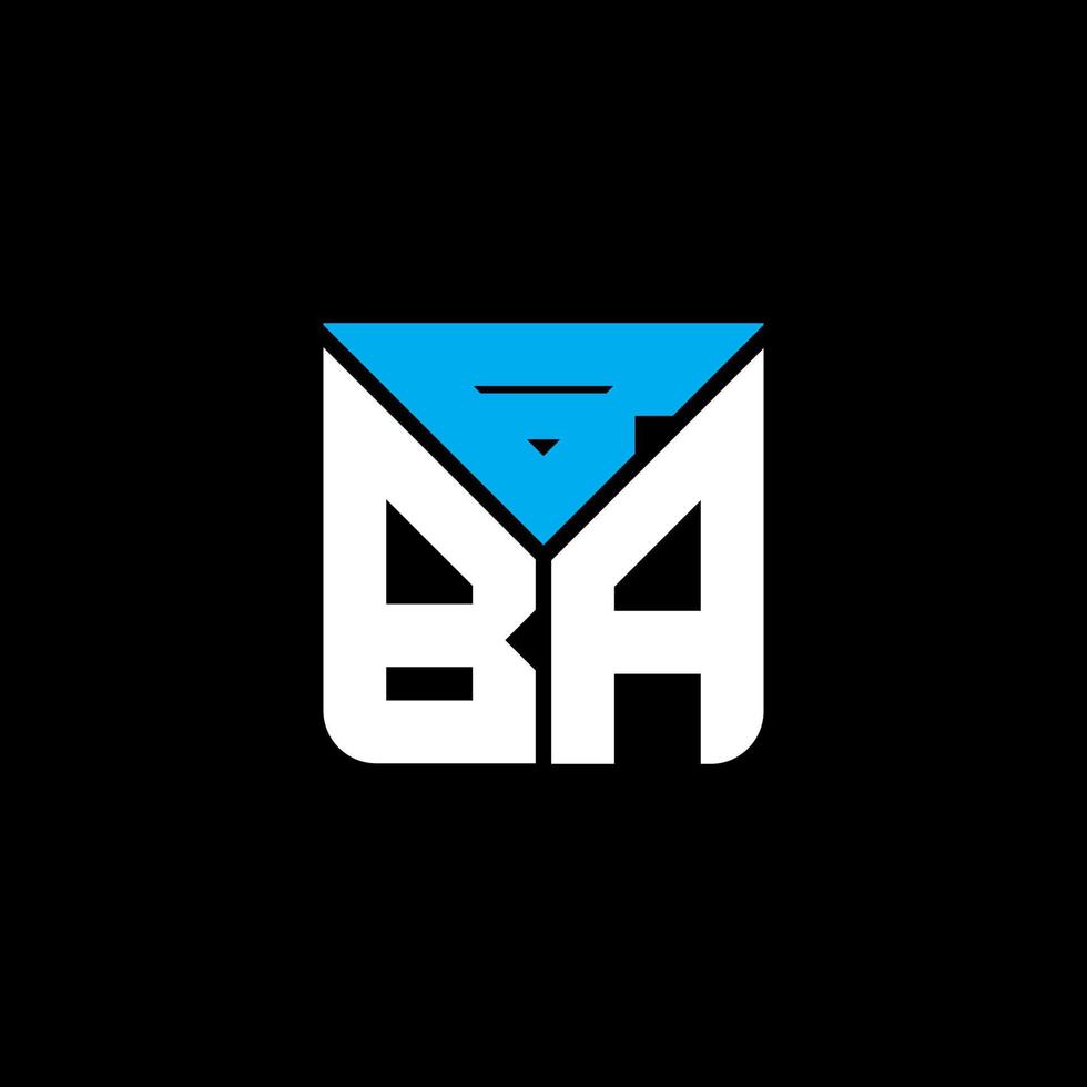 diseño creativo del logotipo de la letra bba con gráfico vectorial, logotipo simple y moderno de bba. vector