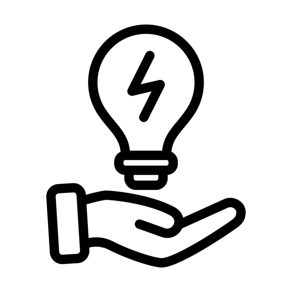 Energy Saving Icon Design vector