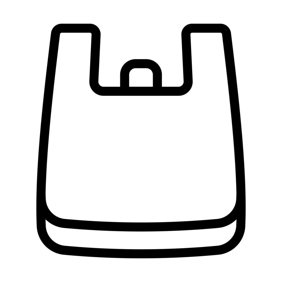 Plastic Bag Icon Design vector