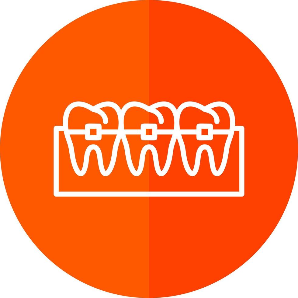 Braces Vector Icon Design