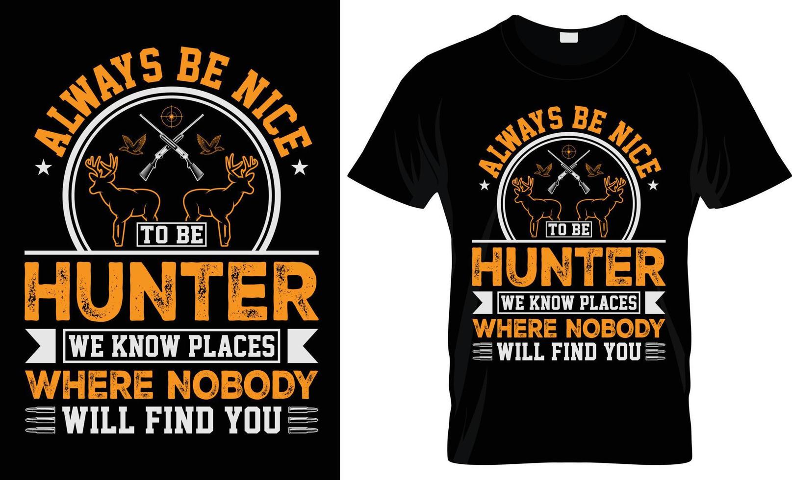 Hunting t-shirt design, hunter t-shirt, hunter, hunting, vector