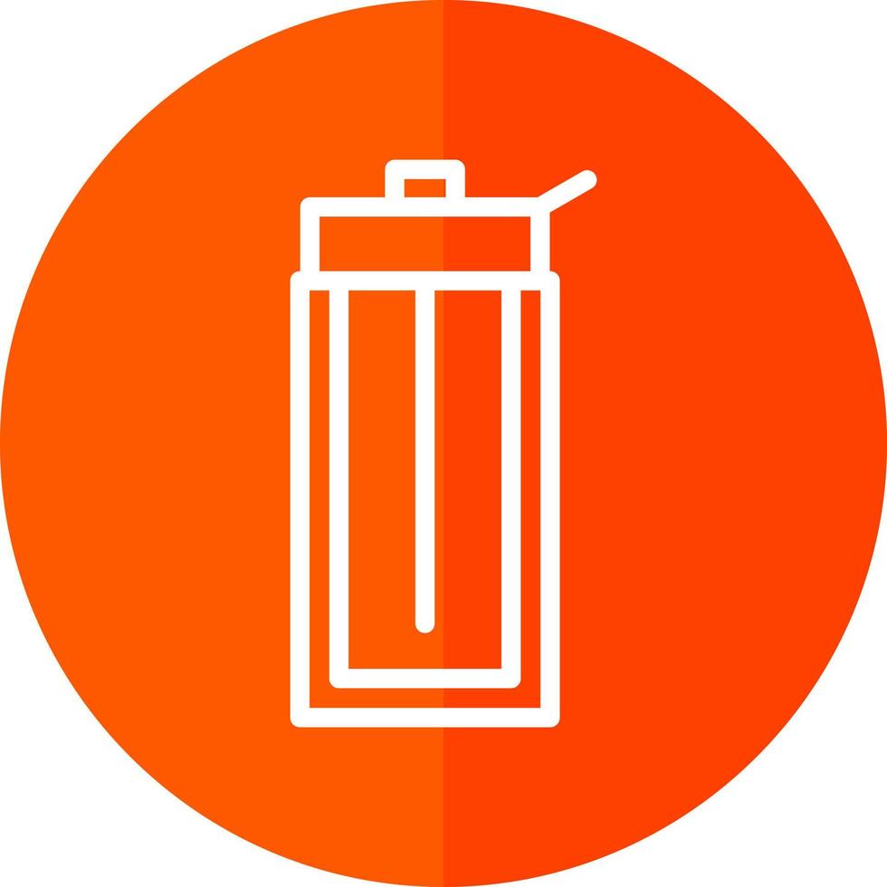 Wattle Bottle Vector Icon Design