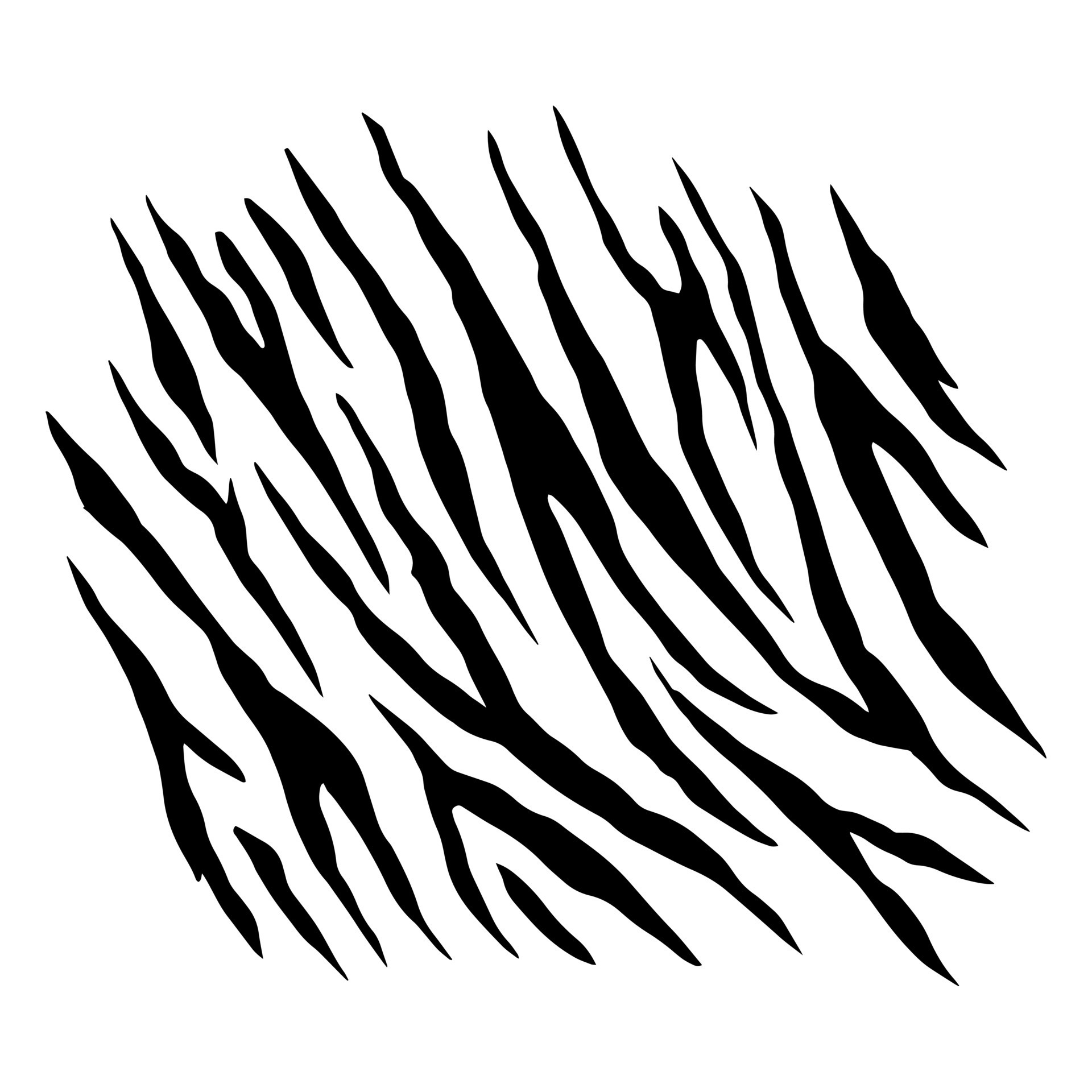 tiger-animal-print-pattern-flat-20811359-vector-art-at-vecteezy