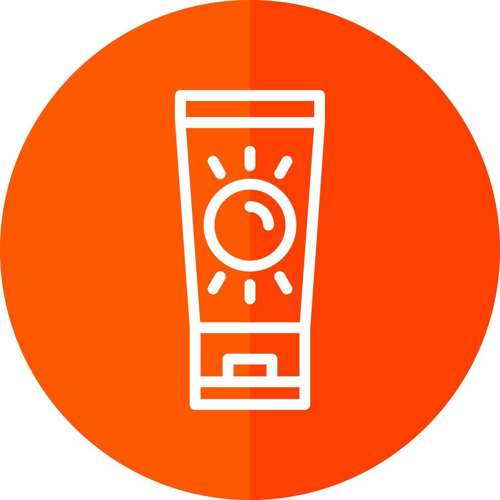 Sunblock Vector Icon Design