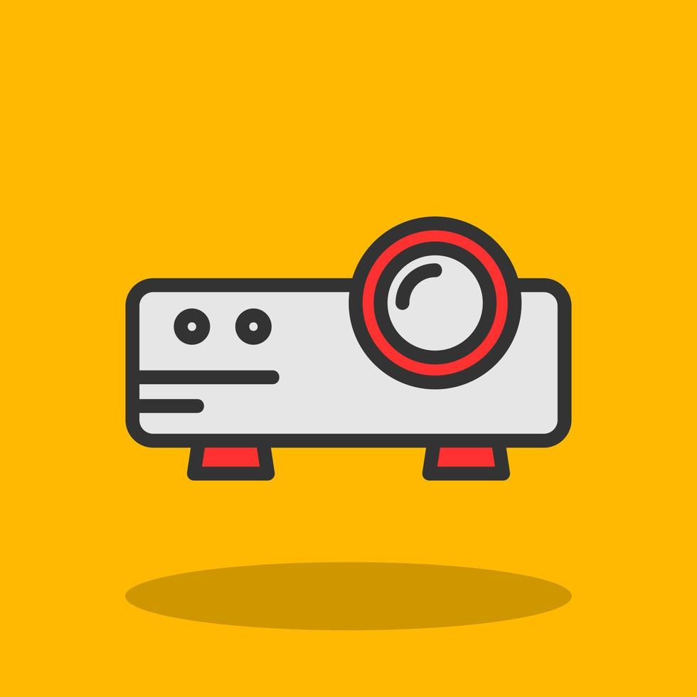 Projector Vector Icon Design