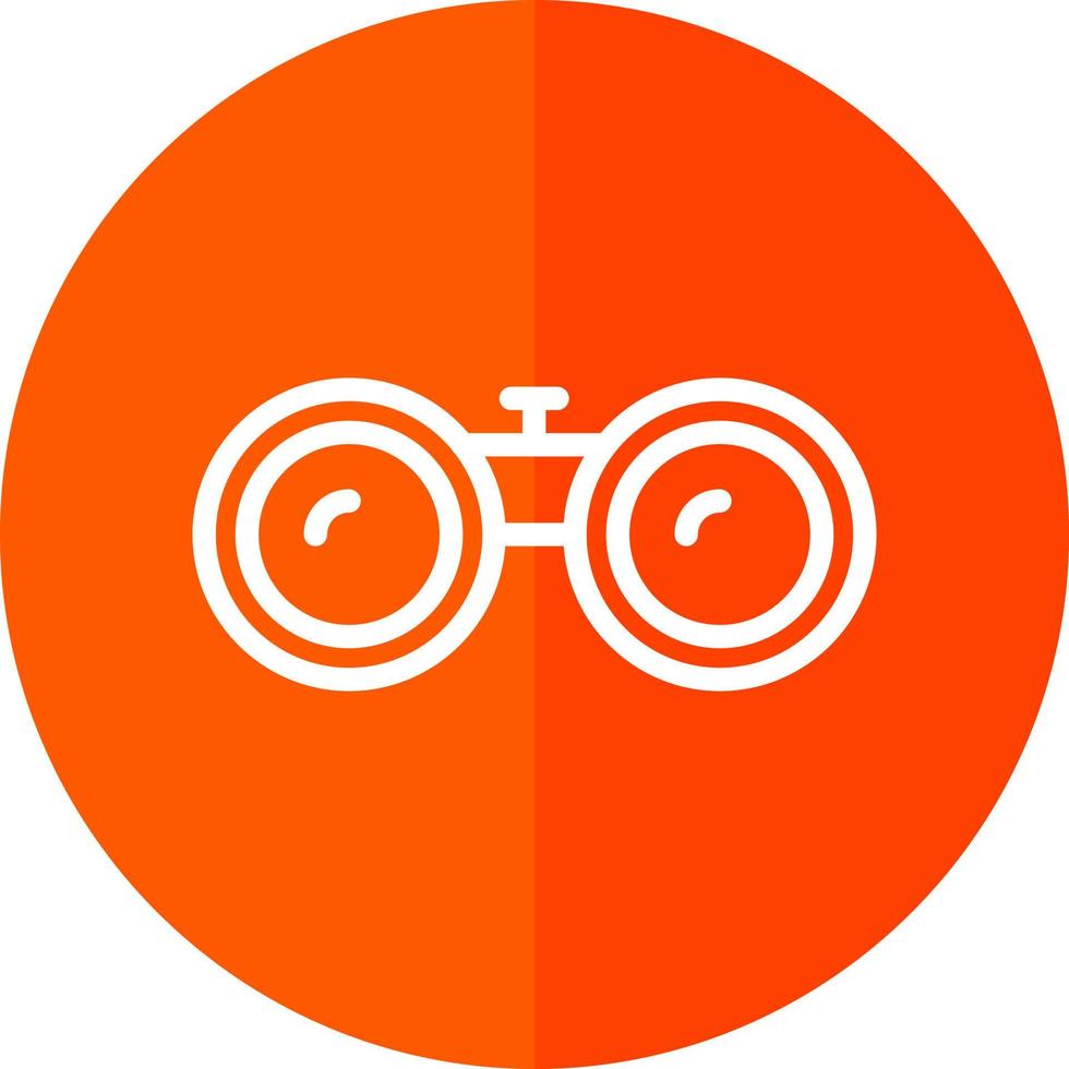 Binocular Vector Icon Design