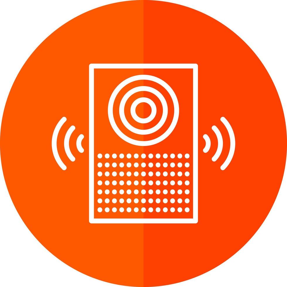 Smart Speaker Vector Icon Design