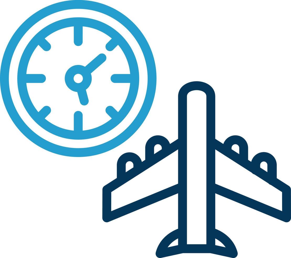 Jet Lag Vector Icon Design