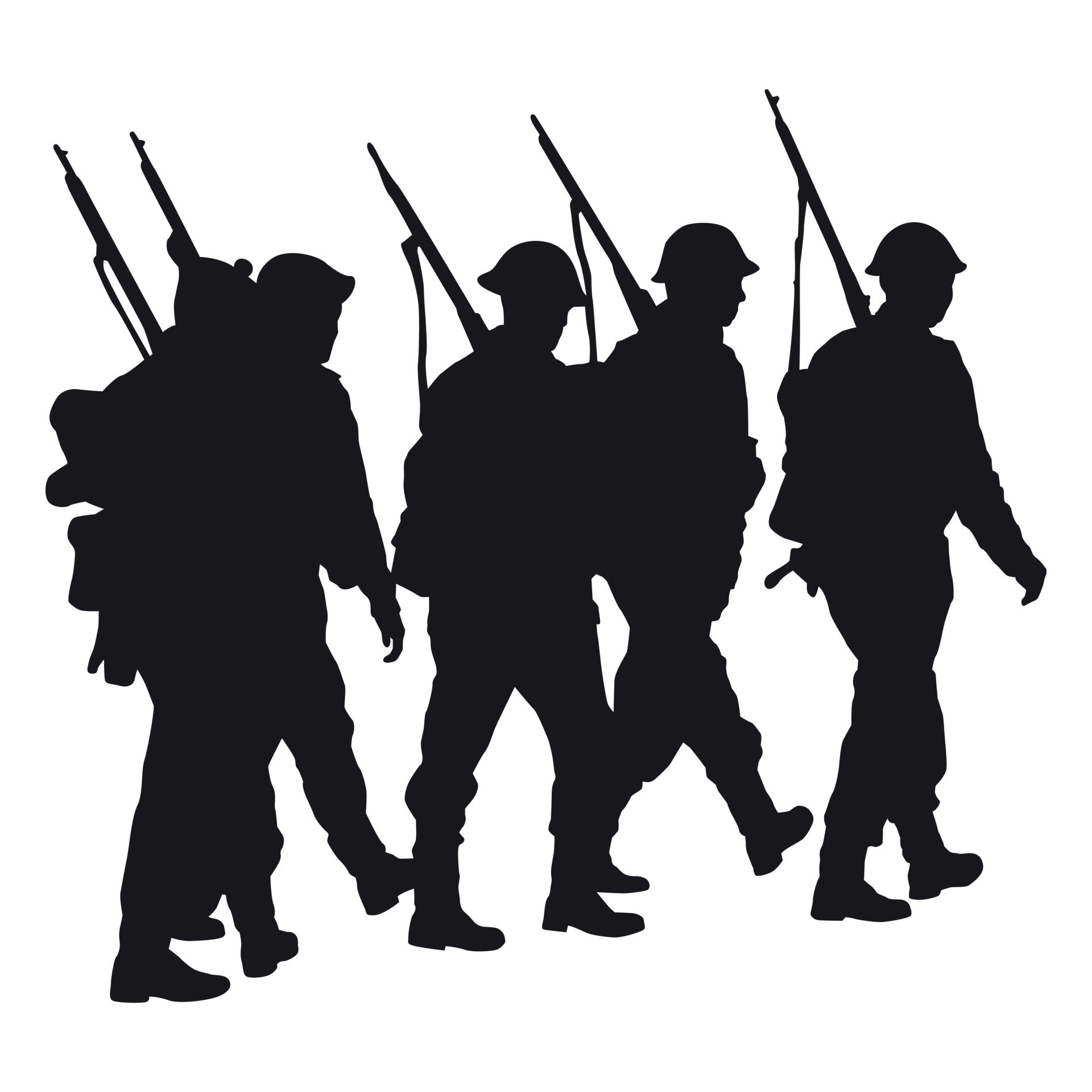 Group Of Soldiers Walking Silhouettes 20812172 Vector Art At Vecteezy group-of-soldiers-walking-silhouettes-20812172-vector-art-at-vecteezy