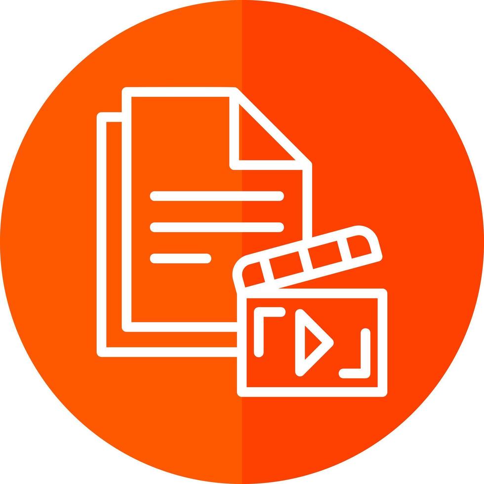Scenario Vector Icon Design