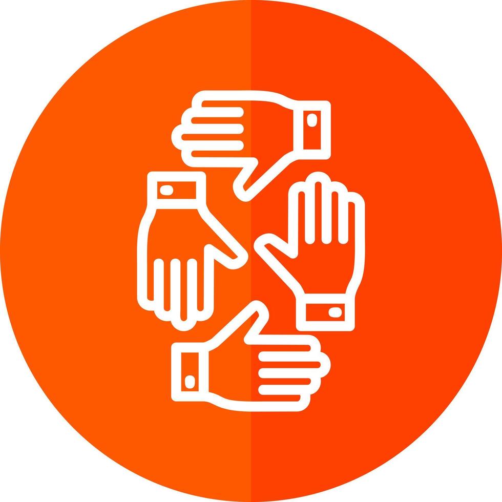 Teamwork Vector Icon Design