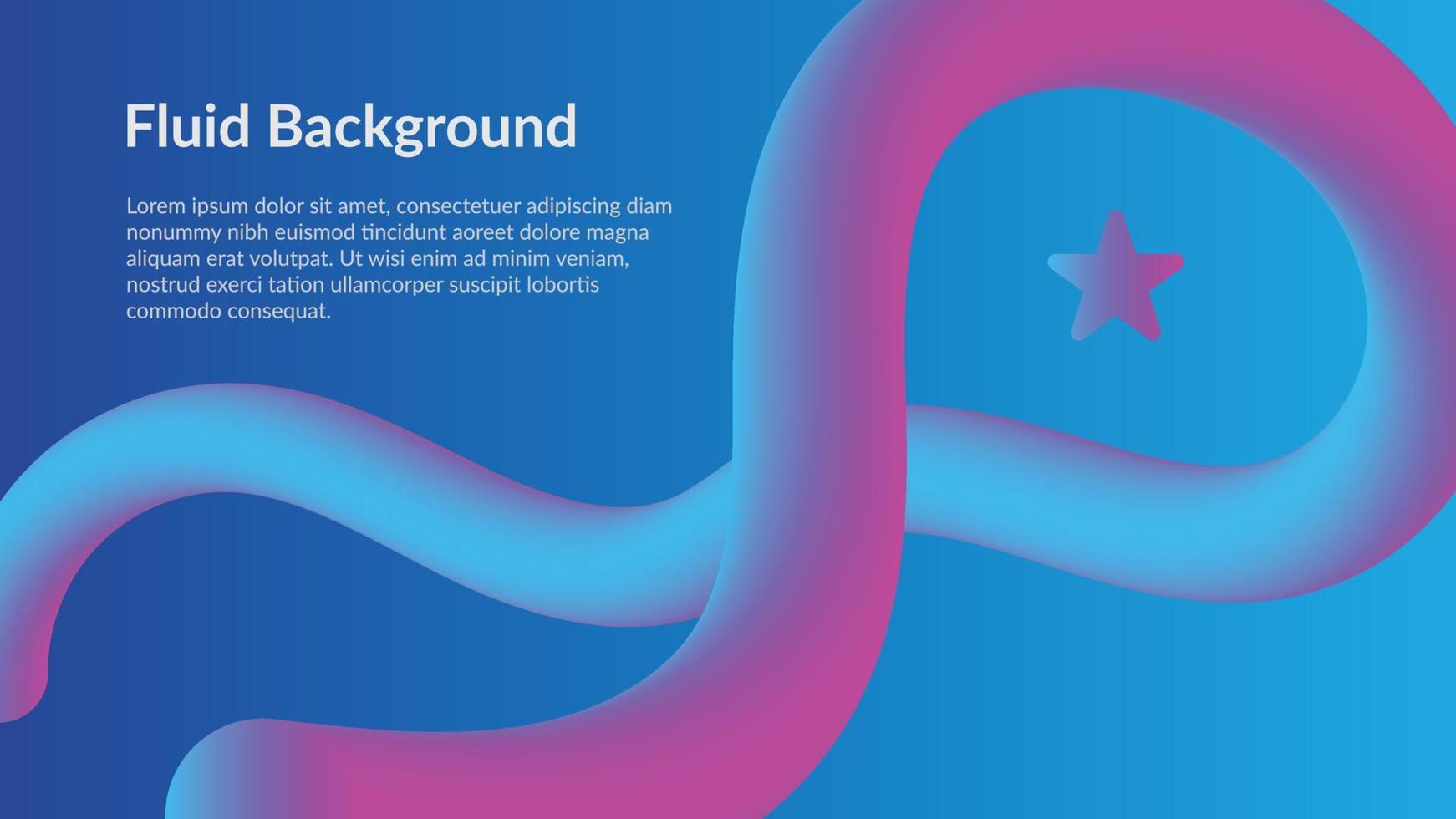 Fluid background vector illustration with liquid shapes. Abstract Shape gradient backgrounds. 3d colorful dynamic fluid background. Applicable for covers, websites, flyers, presentations, banners