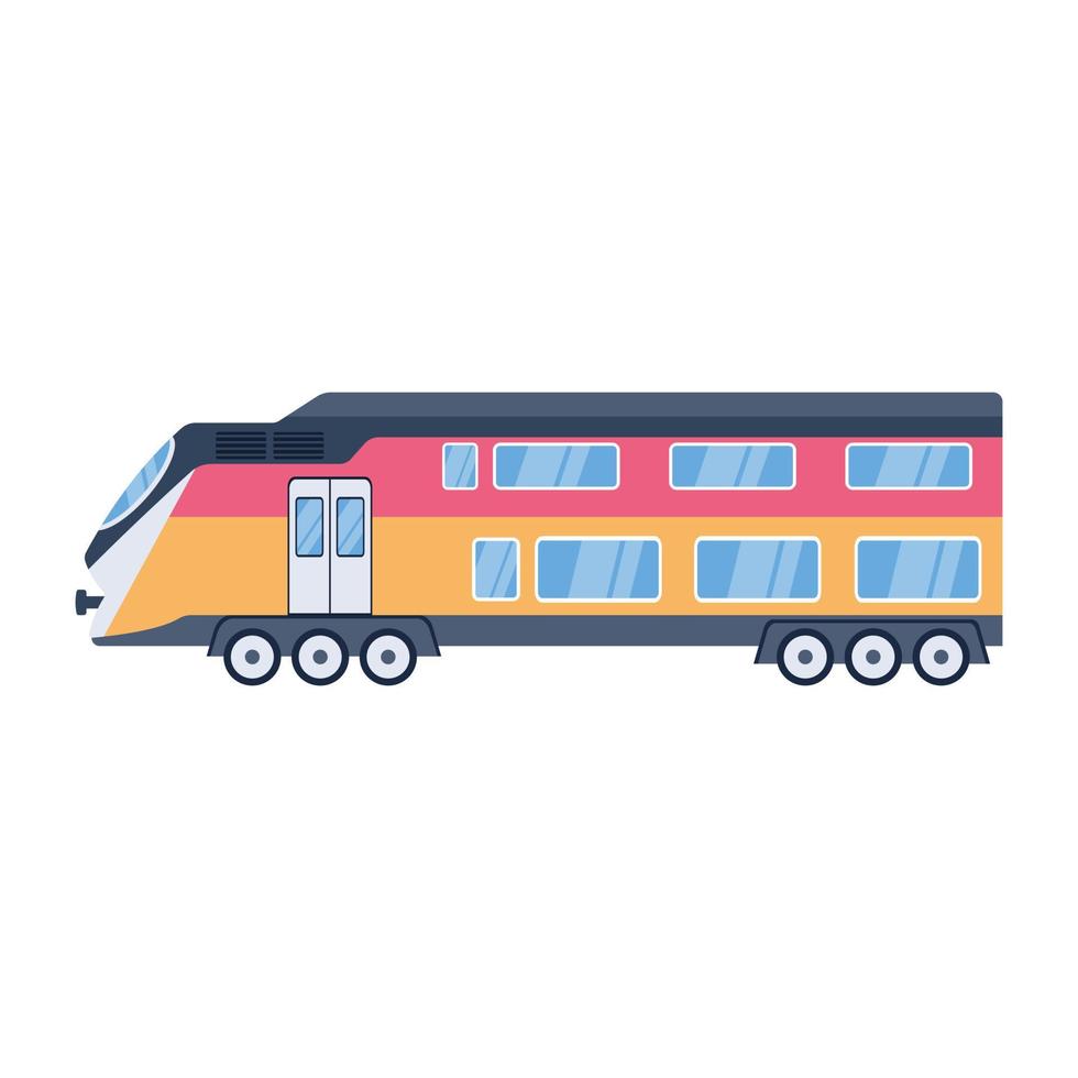 Trendy Tram Concepts vector