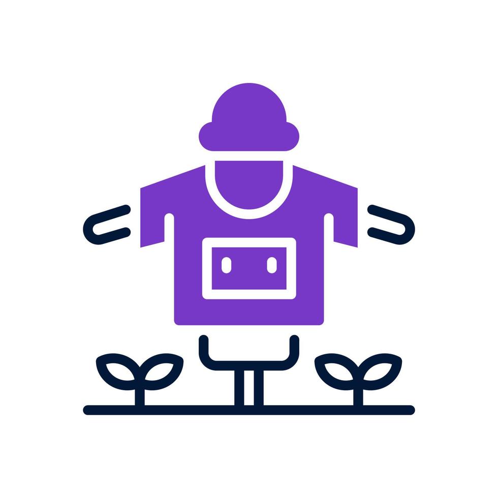 scarecrow icon for your website design, logo, app, UI. vector