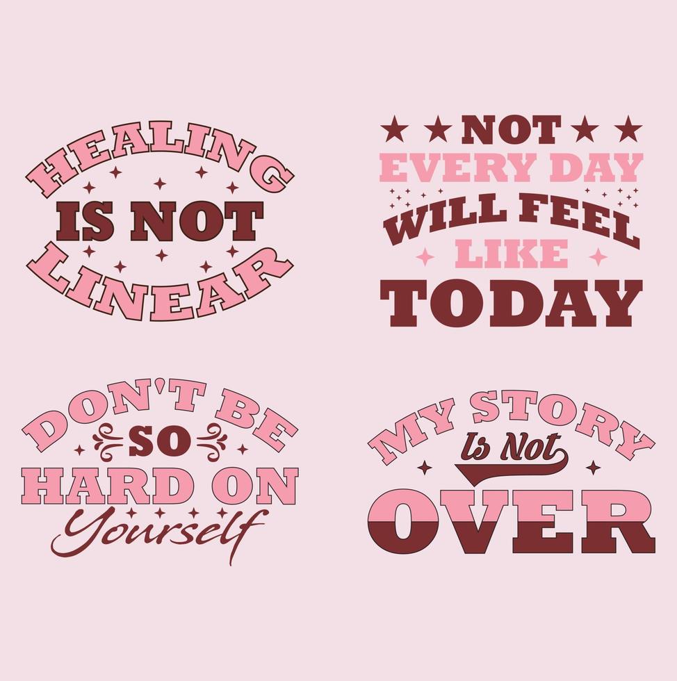 Mental Health Awareness Month - lettering quote. Modern linear hand written calligraphy, Drawn text for annual campaign in US. Medical health care design. Vector illustration