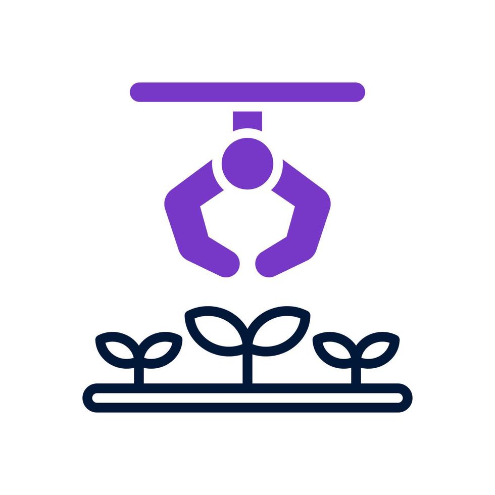 robotic arm icon for your website design, logo, app, UI. vector