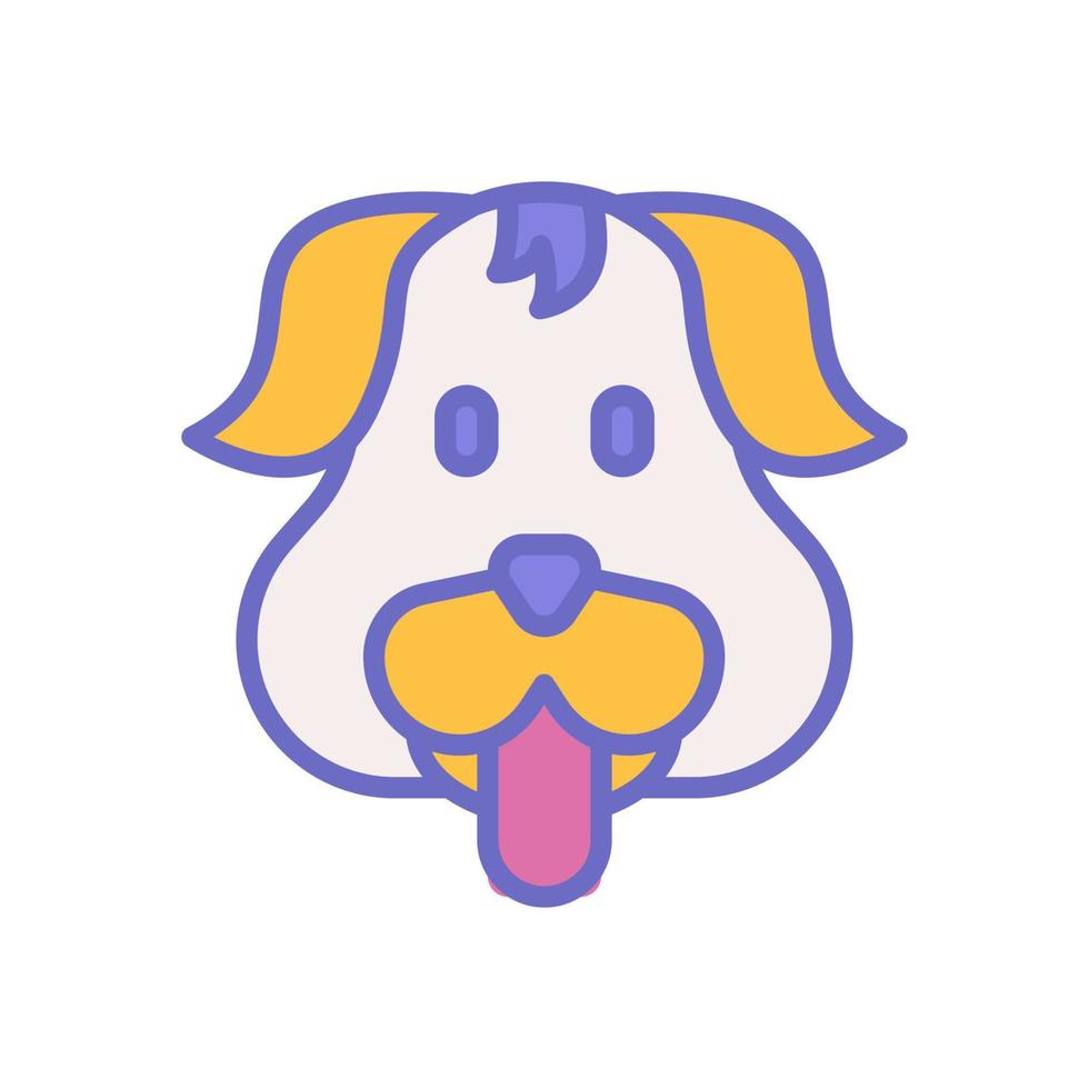dog icon for your website design, logo, app, UI. vector
