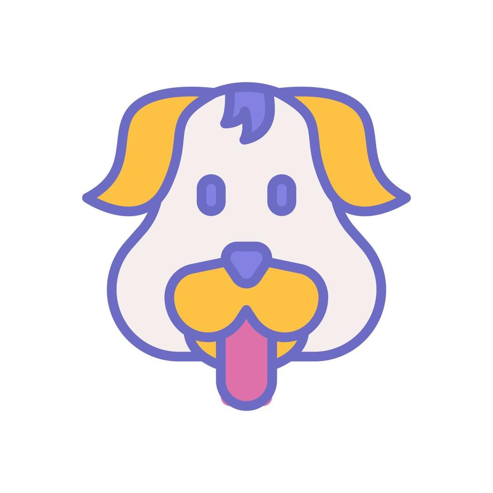 perro icono para tu sitio web diseño, logo, aplicación, ui vector