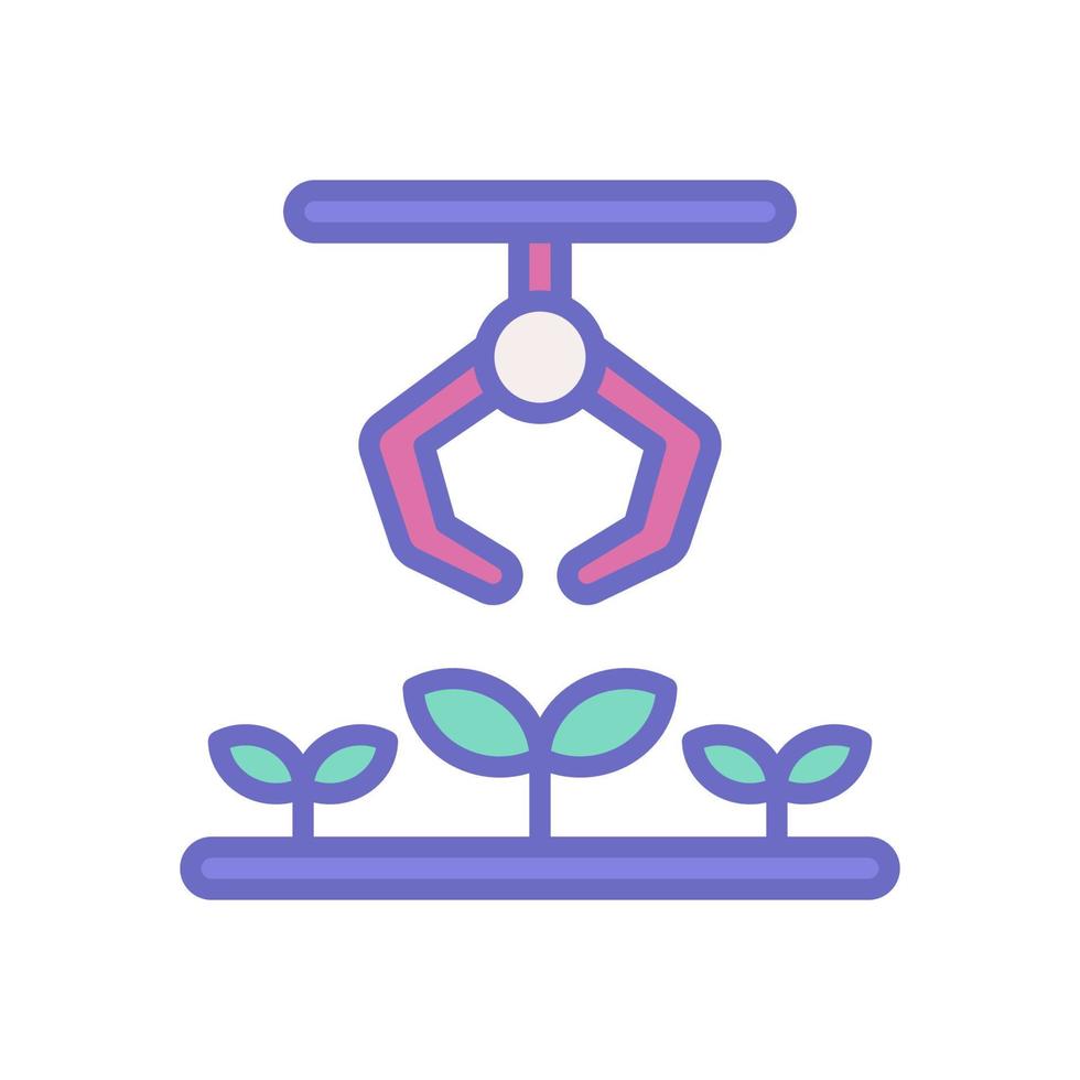 robotic arm icon for your website design, logo, app, UI. vector