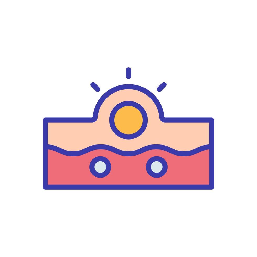 pimple icon for your website design, logo, app, UI. vector