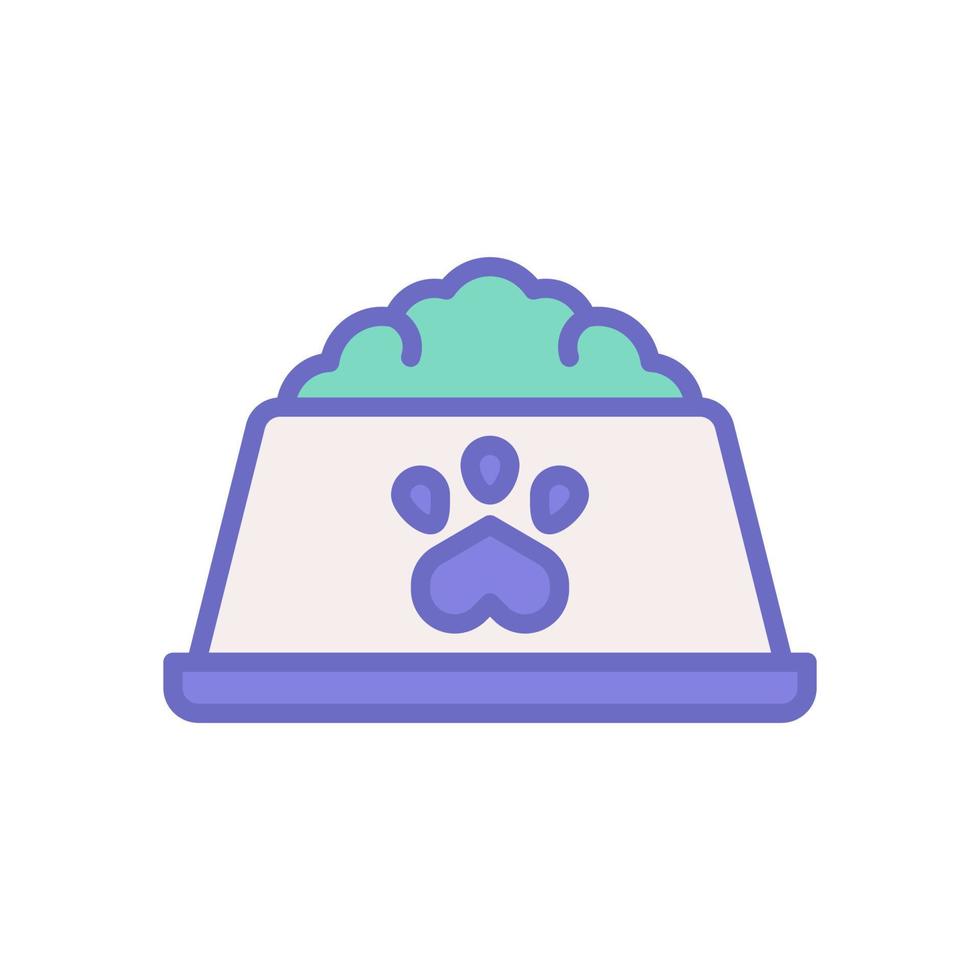 pet bowl icon for your website design, logo, app, UI. vector