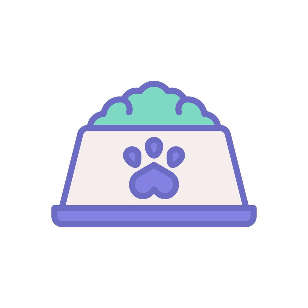 pet bowl icon for your website design, logo, app, UI. vector