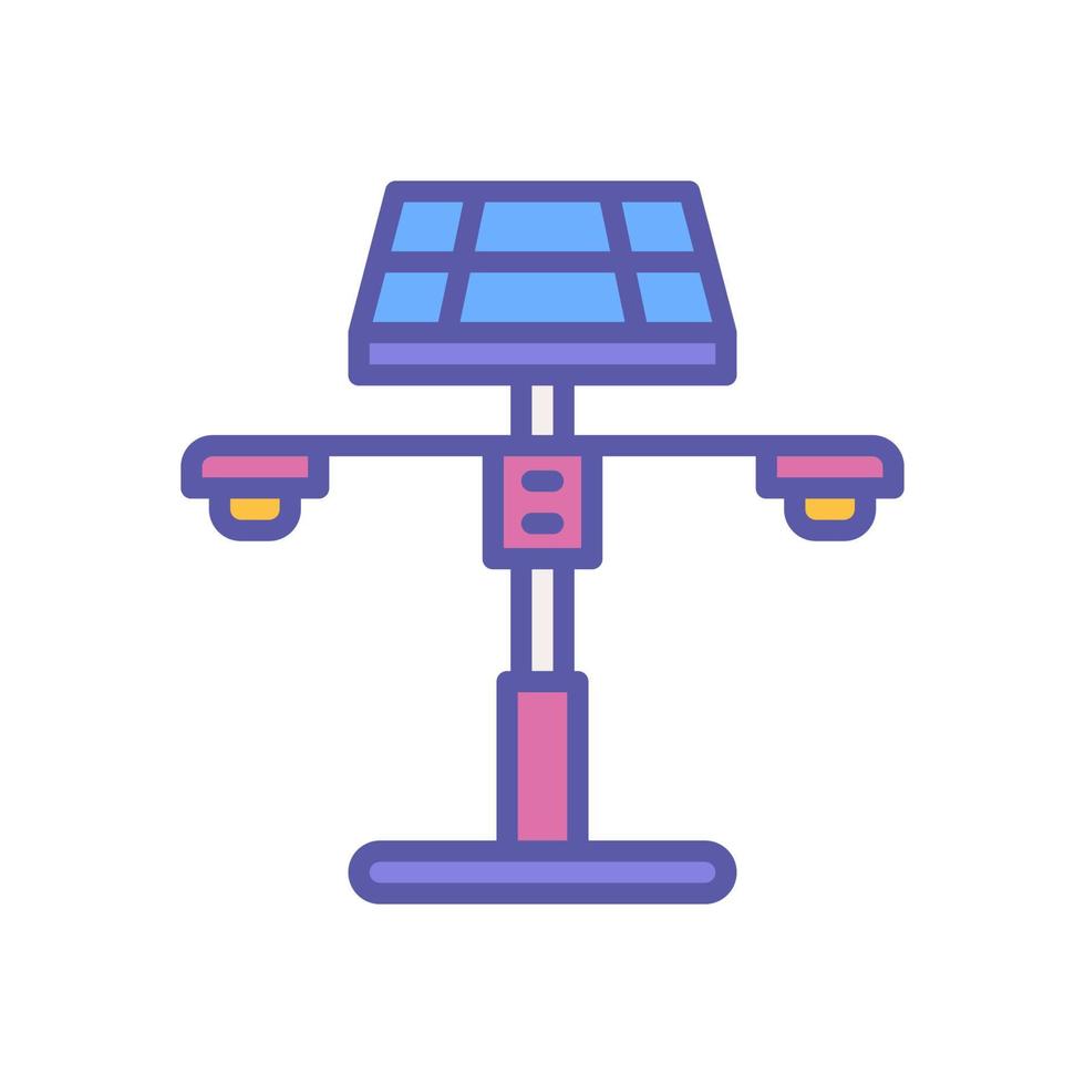 street lamp icon for your website, mobile, presentation, and logo design. vector